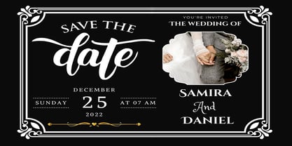 Deligam Font Poster 2