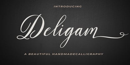 Deligam Font Poster 1