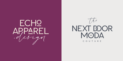 Golden Pair Duo Font Poster 11