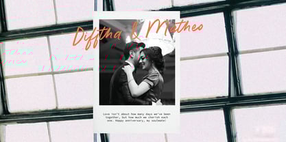 Pretty Morthen Font Poster 4