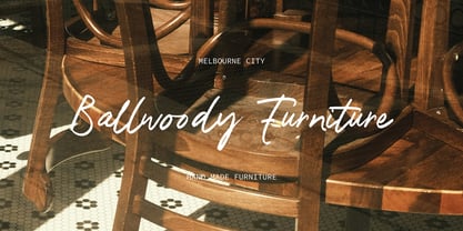 Pretty Morthen Font Poster 2