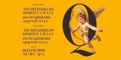 Lumina Phantom Font Poster 9