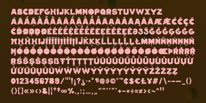Candywrap Font Poster 7