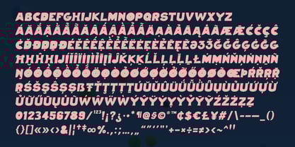 Candywrap Font Poster 8