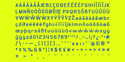 Helvria Font Poster 4