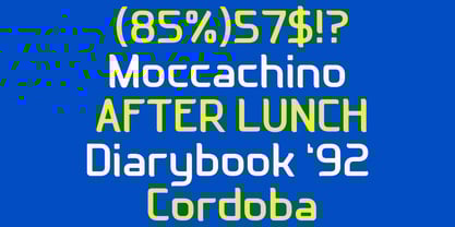 Helvria Font Poster 8