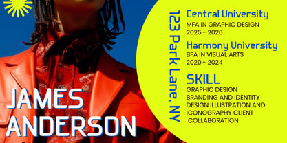 Helvria Font Poster 2