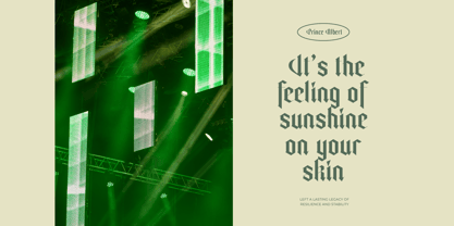 Trackero Font Poster 7