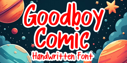 Goodboy Comic Font Poster 1