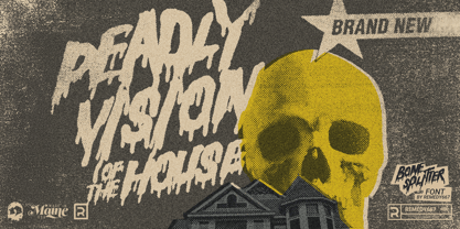 Bone Splitter Font Poster 7