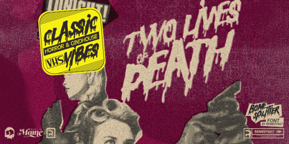 Bone Splitter Font Poster 5