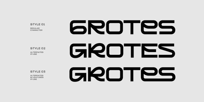 Synth Pro Font Poster 3