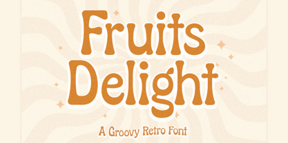 Fruits Delight Font Poster 1