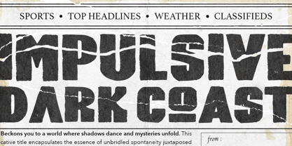 Dexlite Font Poster 7