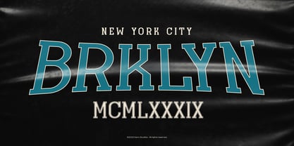 Original Regional Font Poster 2