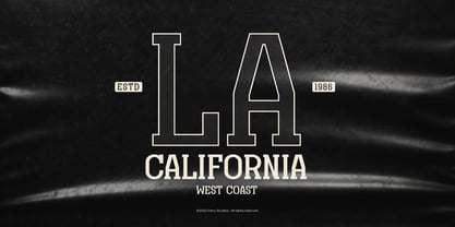 Original Regional Font Poster 4