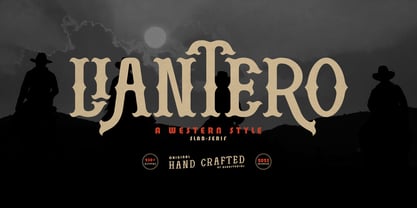 Liantero Font Poster 1