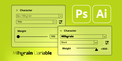 Milkyrain Font Poster 10