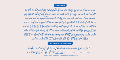 Bostony Kintens Font Poster 15