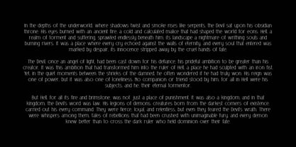 Rivenberg Font Poster 6