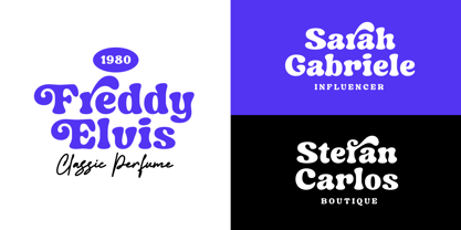 Bentley Vintage Font Poster 4