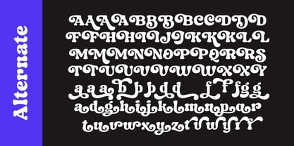 Bentley Vintage Font Poster 9