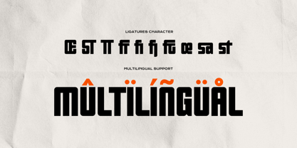 Roguel Font Poster 6