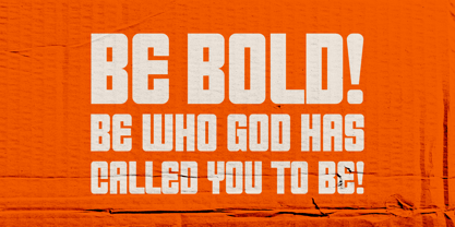 Roguel Font Poster 3