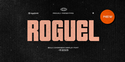 Roguel Font Poster 1