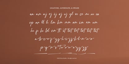 Dallgona Giamond Font Poster 12