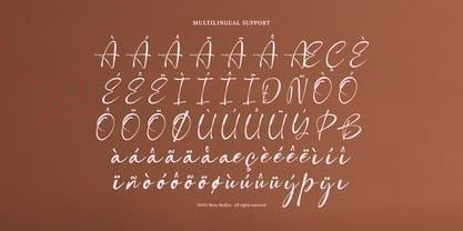 Dallgona Giamond Font Poster 11