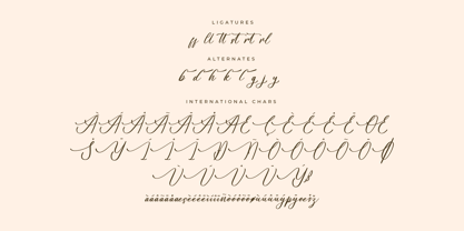 Gradefully Beauttina Font Poster 8