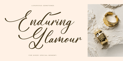 Gradefully Beauttina Font Poster 5