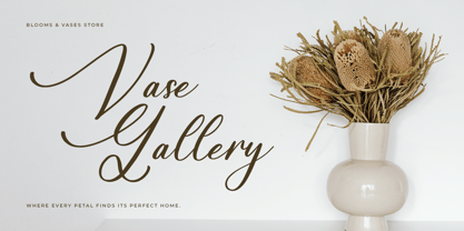 Gradefully Beauttina Font Poster 4