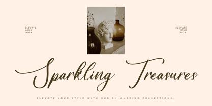 Gradefully Beauttina Font Poster 6