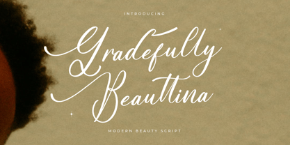 Gradefully Beauttina Font Poster 1