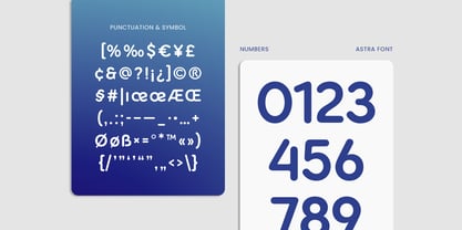 Astra SS Font Poster 8