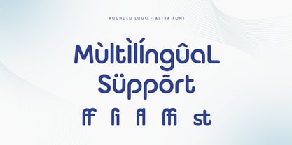 Astra SS Font Poster 11