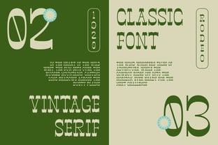 Rodeo Westwood Font Poster 4