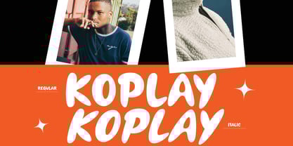 Koplay Font Poster 2