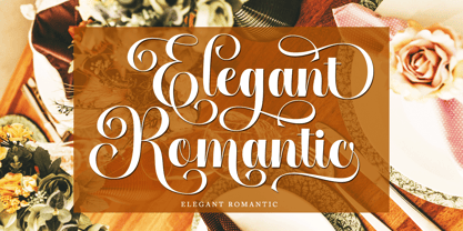 Caleyda Romantic Font Poster 5