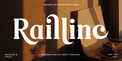 Raillinc Font Poster 1