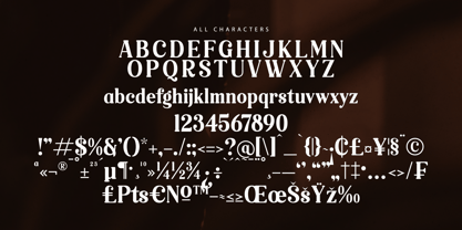 Raillinc Font Poster 7