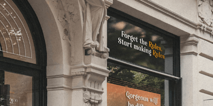 Raillinc Font Poster 3