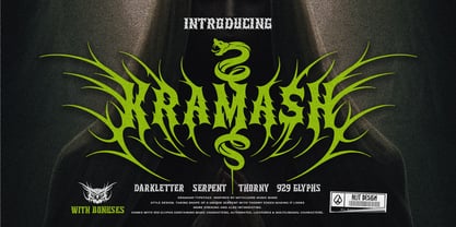 Kramash Font Poster 1