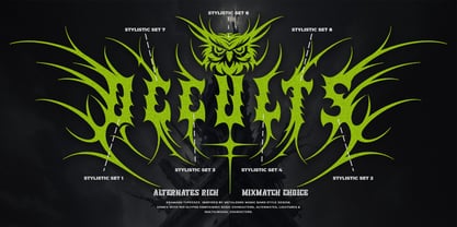 Kramash Font Poster 9