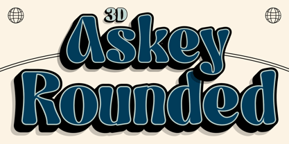 Askey Rounded Font Poster 7