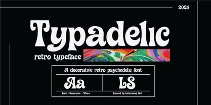 Typadelic Font Poster 1