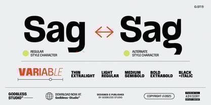 Neue Asgraf Font Poster 3