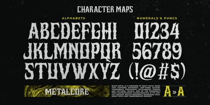 Grund Burn Font Poster 6